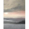 Winter Twilight, oil on canvas, 100 x 100cm
