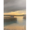 Padstow Harbour, oil on board, 35.5 x 38cm