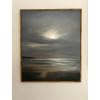 he Old Pier from Sand Bay, oil on canvas board, 60.5 x 50.5cm