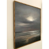 he Old Pier from Sand Bay, oil on canvas board, 60.5 x 50.5cm
