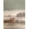 February Thaw, oil on board, 50.5 x 60.5cm