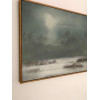 February Thaw, oil on board, 50.5 x 60.5cm