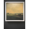 Sea Fret Northumberland, oil on canvas panel, 15x15cm