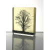 Oak Tree, light yellow & black mini cast, 9x8cm	