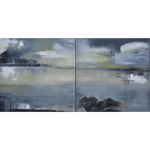 Over Tranquil Waters, diptych