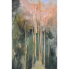 Towering Trees, oil on panel, 122 x 61