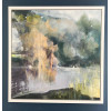 Silver Birch, Ballater, oil on canvas, 90 x 90cm