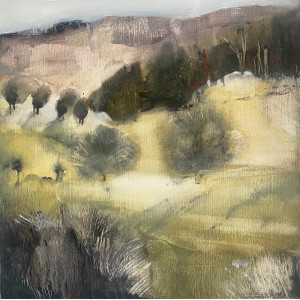 Cowley 1,  oil on panel, 30 x 30cm