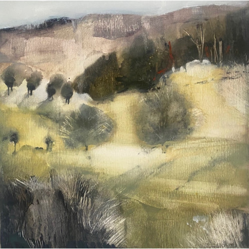 Cowley 1,  oil on panel, 30 x 30cm