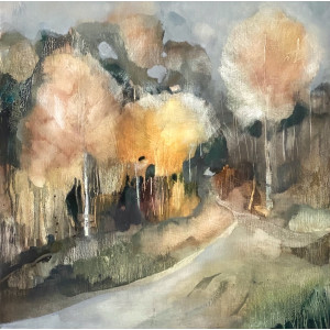 Oakridge Lynch, oil on panel, 50 x 50cm