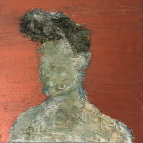 Bronze Portrait, oil on canvas, 60 x 60cm