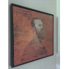 Bronze Bearded Man, oil on canvas, 60 x 60cm
