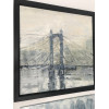 Albert Bridge, oil on canvas, 60 x 60cm	