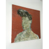Bronze Portrait, oil on canvas, 60 x 60cm