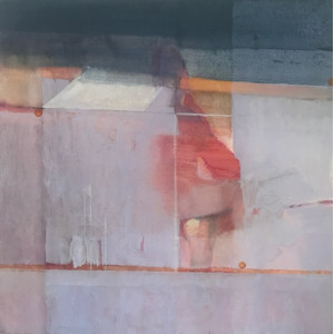 Horizon, oil on canvas, 55 x 55cm
