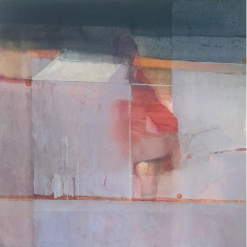 Horizon, oil on canvas, 55 x 55cm