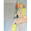 Hidden Figure, oil on canvas, 76 x 76cm