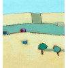 North of Alton Barnes II, acrylic on canvas board, 31 x 31cm