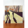 Autumn Light, oil on panel, 30 x 30cm