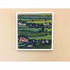 Across the Severn Vale, acrylic on canvas, 30 x 30cm