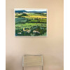 From Broadway Hill, acrylic on canvas, 50 x 60cm