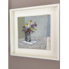 Border Flowers, oil on board, 30 x 30cm