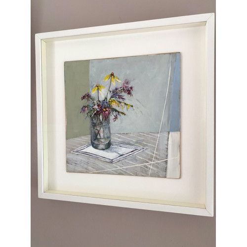Framed and glazed