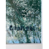Moonlit Water, oil and cold wax on canvas, 76 x 76cm