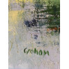 Towards Glastonbury , oil and cold wax  on board, 90 x 120cm