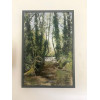  Woodland Stream, oil and cold wax on board, 95 x 60cm