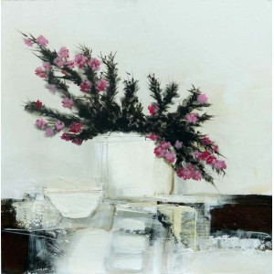 Still Life with Pink Heather
