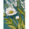 Summer flowers, acrylic on panel, 30 x 30cm