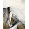 Edge, acrylic, gesso and graphite on board, 15 x 15cm	