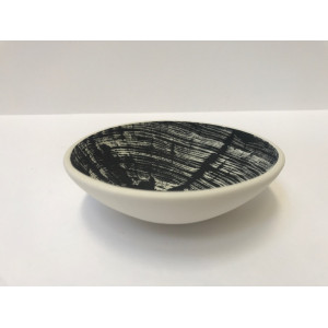 Wood print, ceramic bowl, D: 10.5cm	