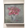 Roses, acrylic on canvas, 30cm x 30cm