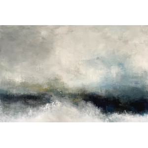 Open to the sea, acrylic on canvas,  90 x 60cm