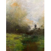 Meadow Lights, acrylic on canvas,   50 x 50cm  