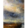 Blustering, acrylic on canvas, 50 x 50cm 