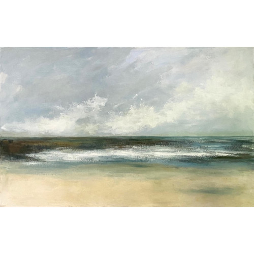 Peninsula, acrylic on canvas,  62 x 98cm