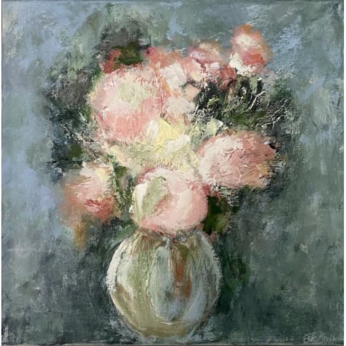 Especially for You, acrylic on canvas,  40 x 40cm	