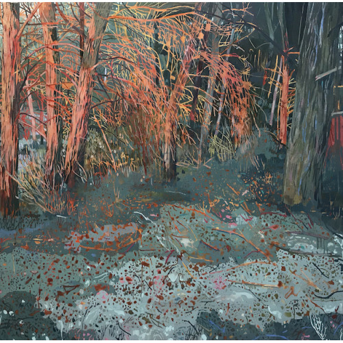 Sundown, oil on canvas, 60 x 60cm